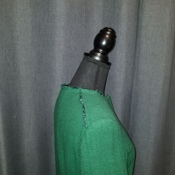 JNBY Vintage Wool green Coat Small/medium - Picture 5 of 15